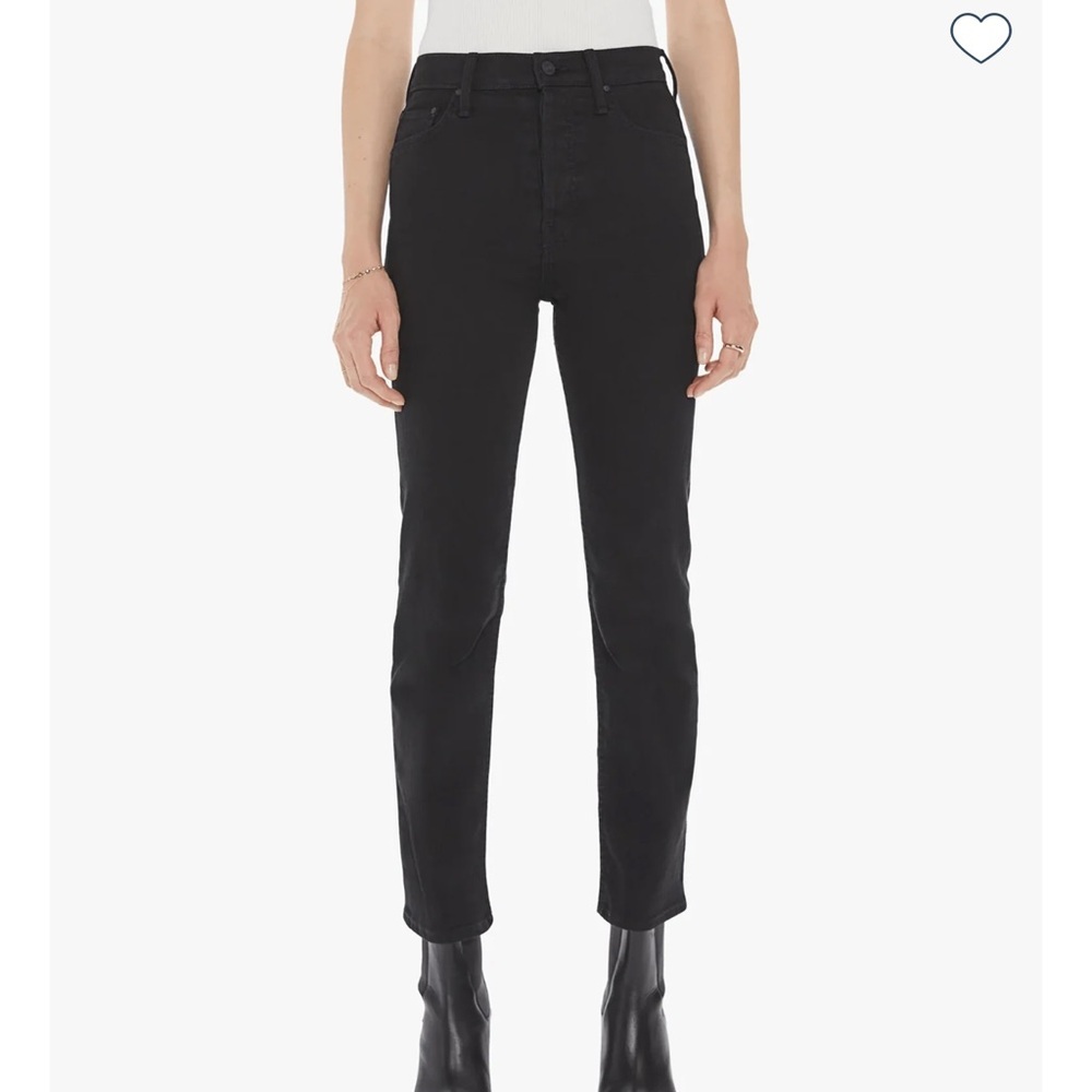 Mother Women’s Black Denim Ankle Cut - Size 26 - Picture 5 of 6